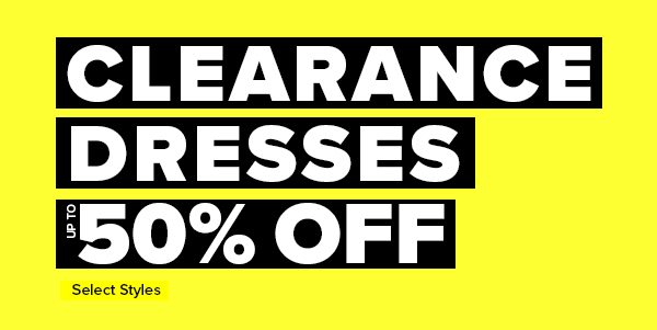 Shop Clearance Dresses