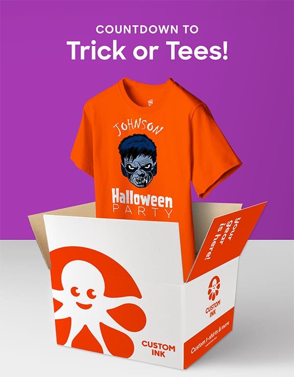 Countdown to Trick or Tees!