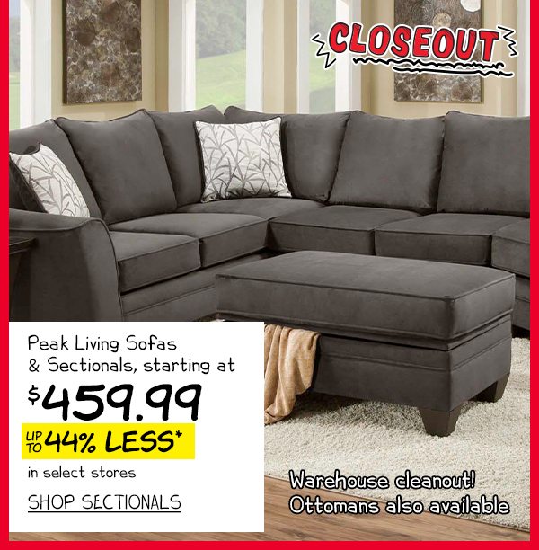 Peak Living Sofas & Sectionals