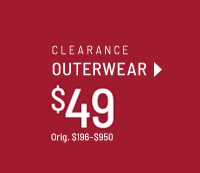 Clearance outerwear at $99