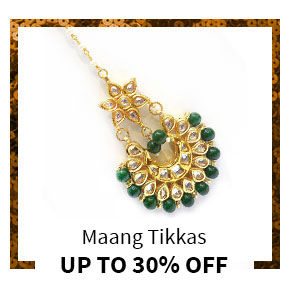 Maang Tikka Up to 30%. Shop!