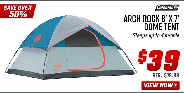 Coleman Arch Rock 8'x7' Dome Tent