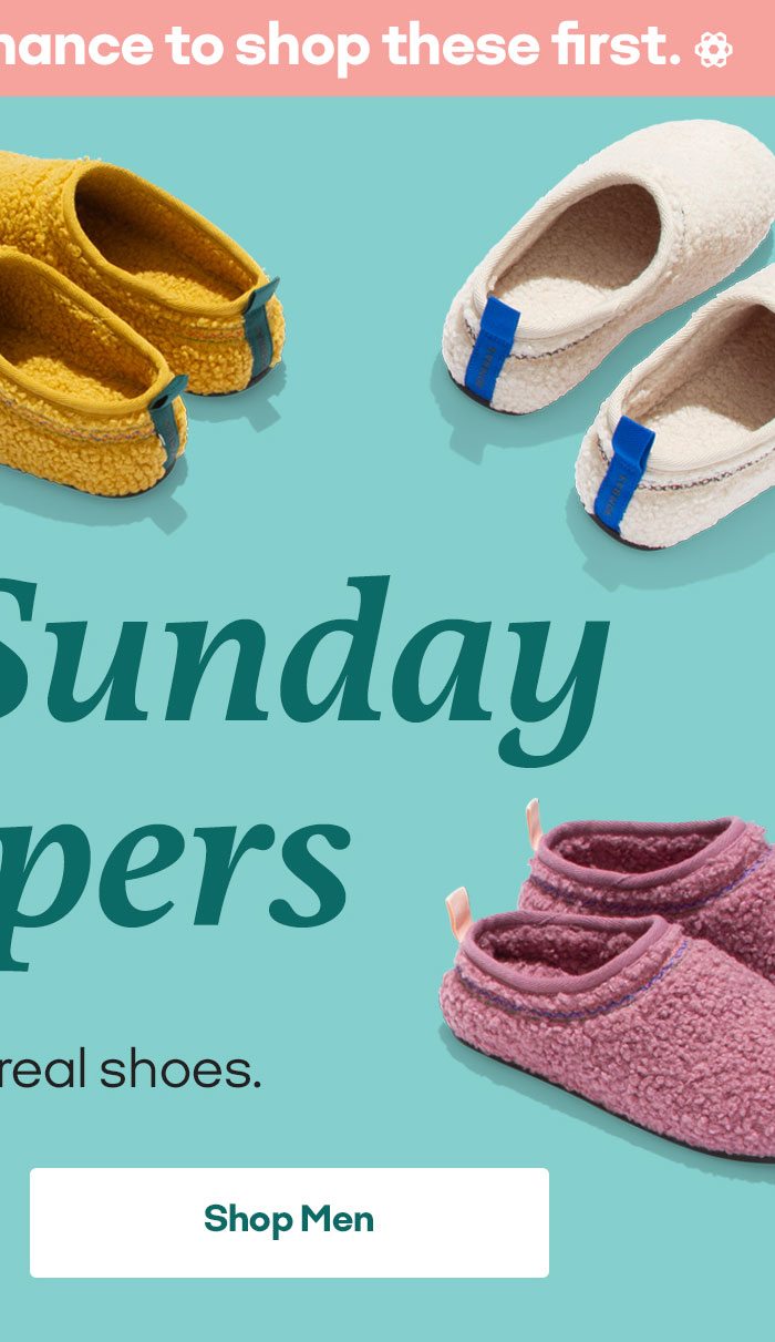 Hello, Sunday Slippers | Shop Men