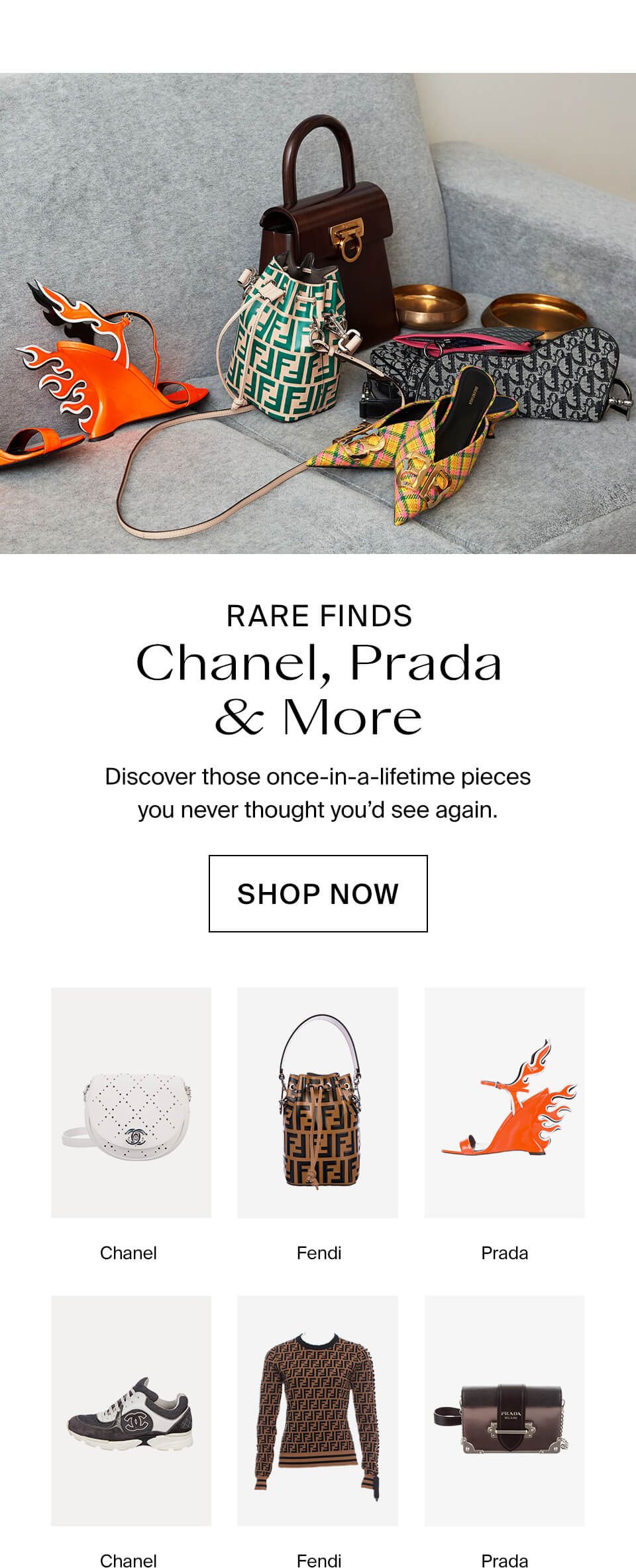 Rare Finds: Chanel, Prada & More