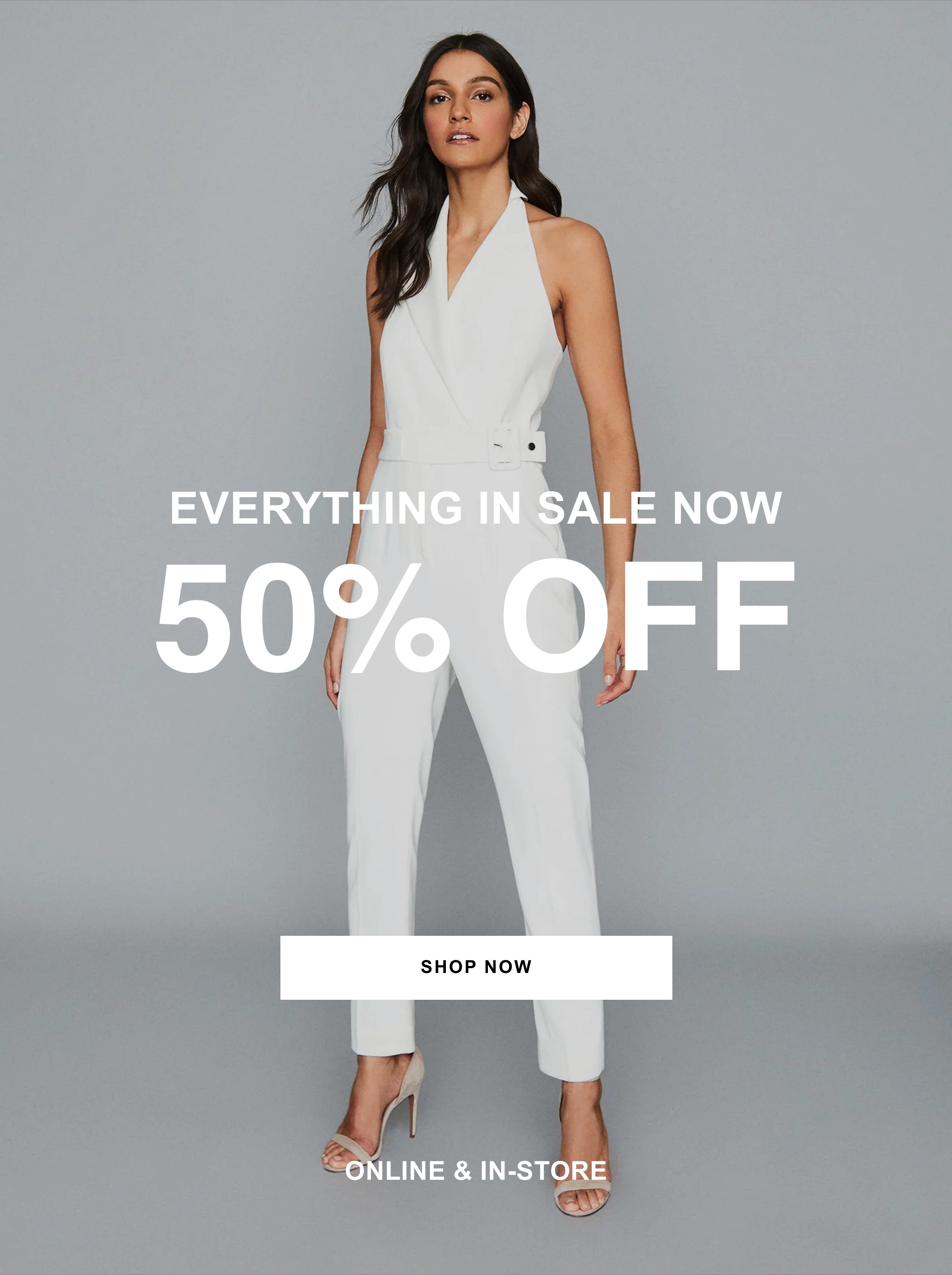 Everything In Sale Now 50% Off