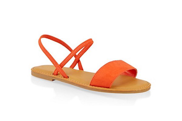 One Band Slingback Sandals