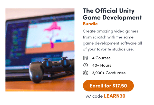 The Official Unity Game Development Bundle