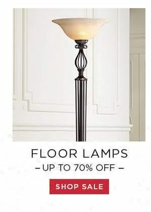Floor Lamps - Up To 70% Off - Shop Sale