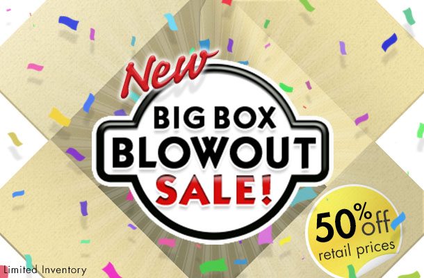 Big Box Blowout Sale