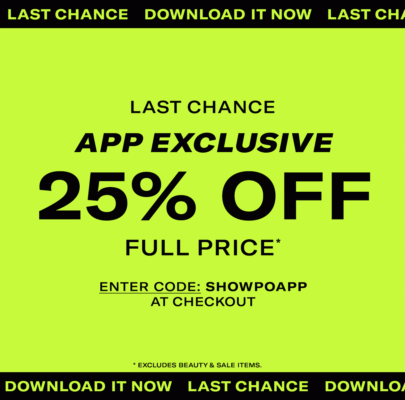 Download the Showpo App