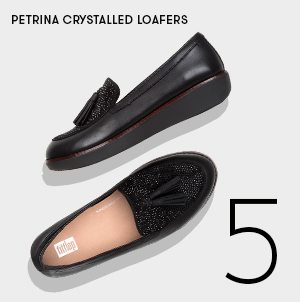 petrina crystalled loafers