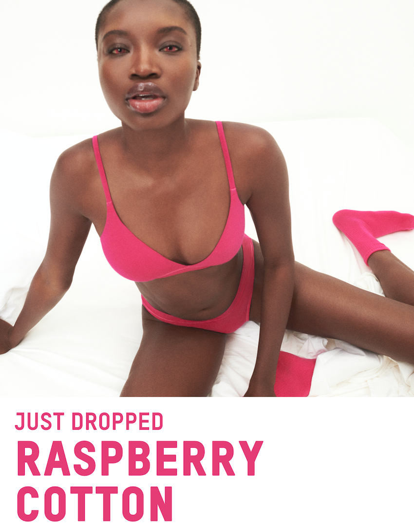 Just Dropped: Cotton Raspberry 