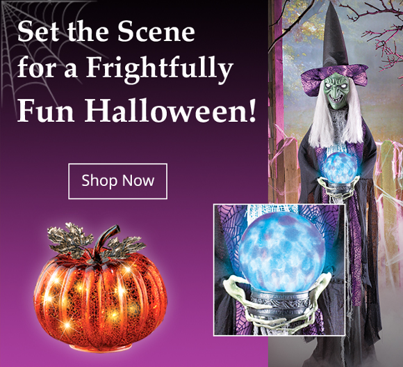 Set the Scene for a frightfully fun Halloween! 