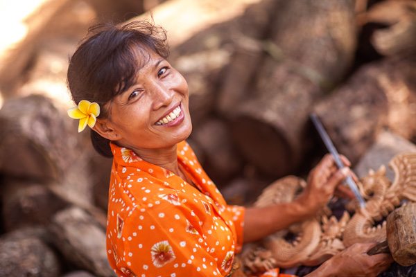 Balinese Artisan Seji Taram