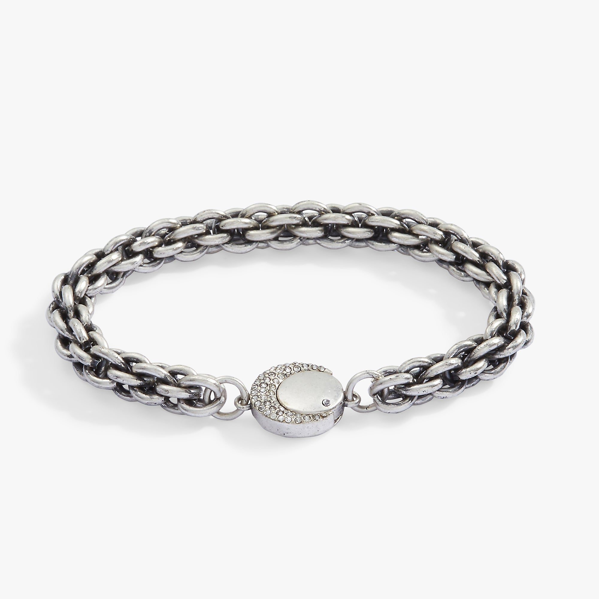 Image of Wheat Chain Statement Bracelet