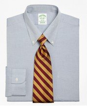 Milano Slim-Fit Dress Shirt, Button-Down Collar