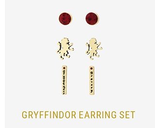 Gryffindor Earring Set