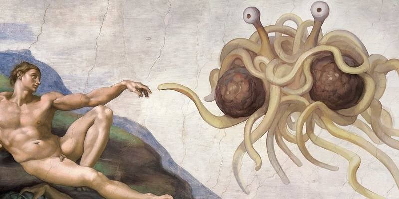 flying spaghetti monster