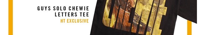 Guys Solo Chewie Letters Tee