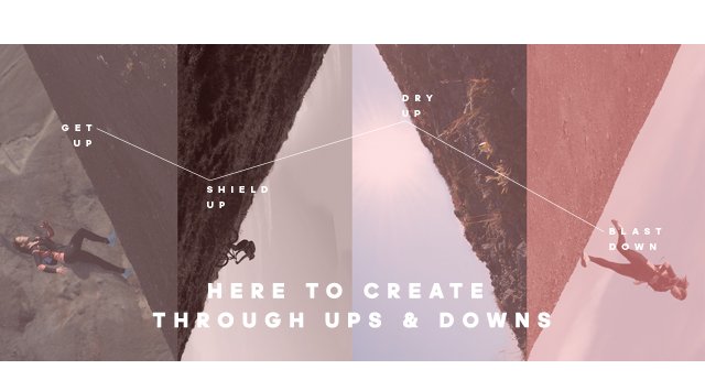 Here To Create Through Ups and Downs