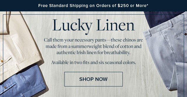 LUCKY LINEN | SHOP NOW