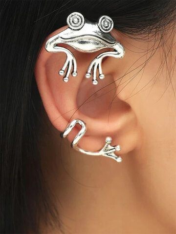 1 PC Frog-shape No-pierced Ear Clip