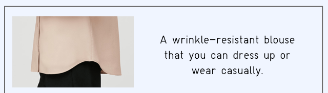 BODY4 - A WRINKLE-RESISTANT BLOUSE