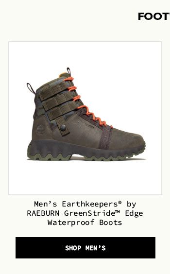Mens Earthkeepers by RAEBURN GreenStride Edge Waterproof Boots