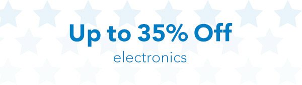 Up to 35% Off Electronics