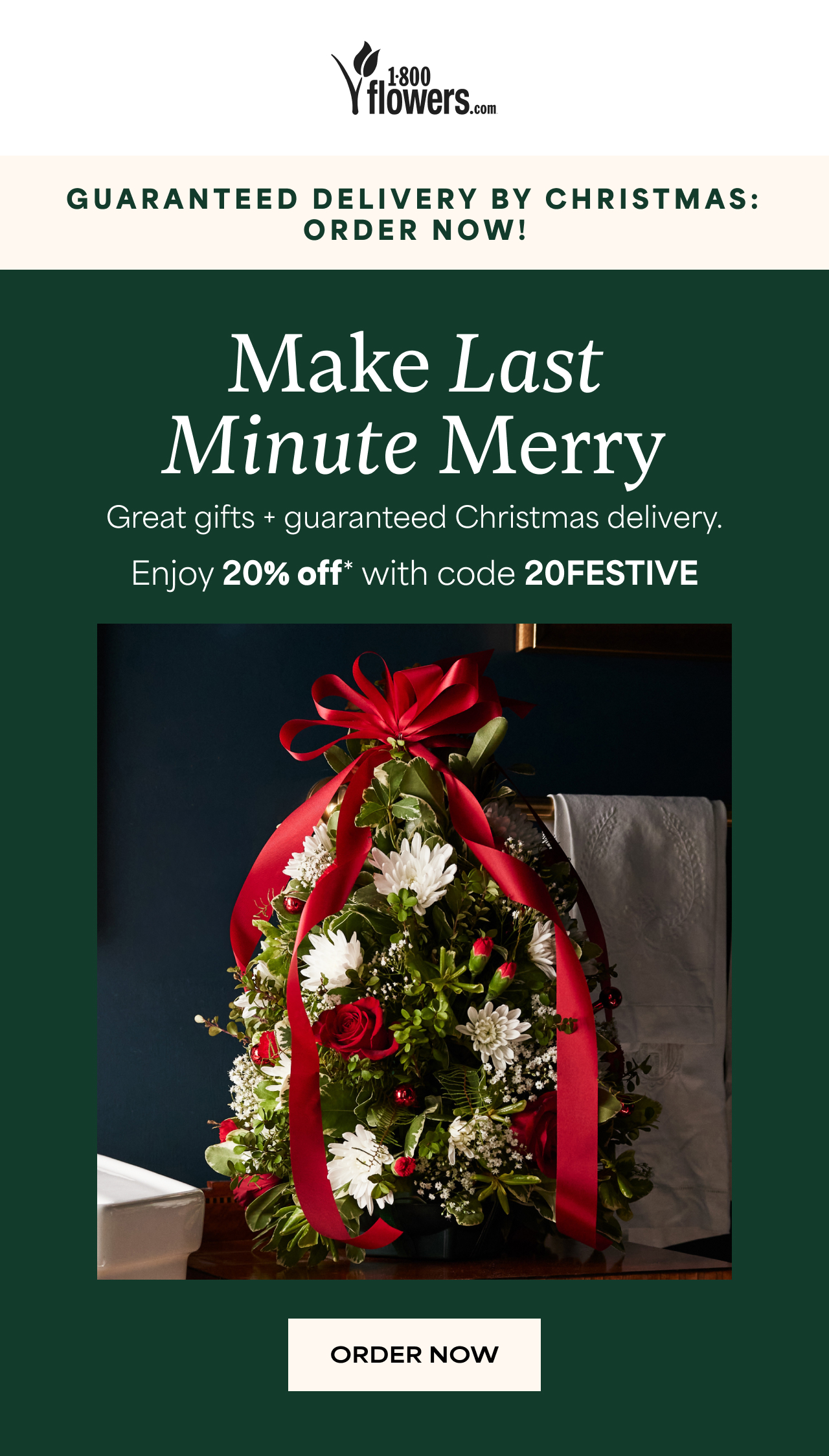 Make Last Minute Merry | 20% Off with Code 20FESTIVE | Shop Now