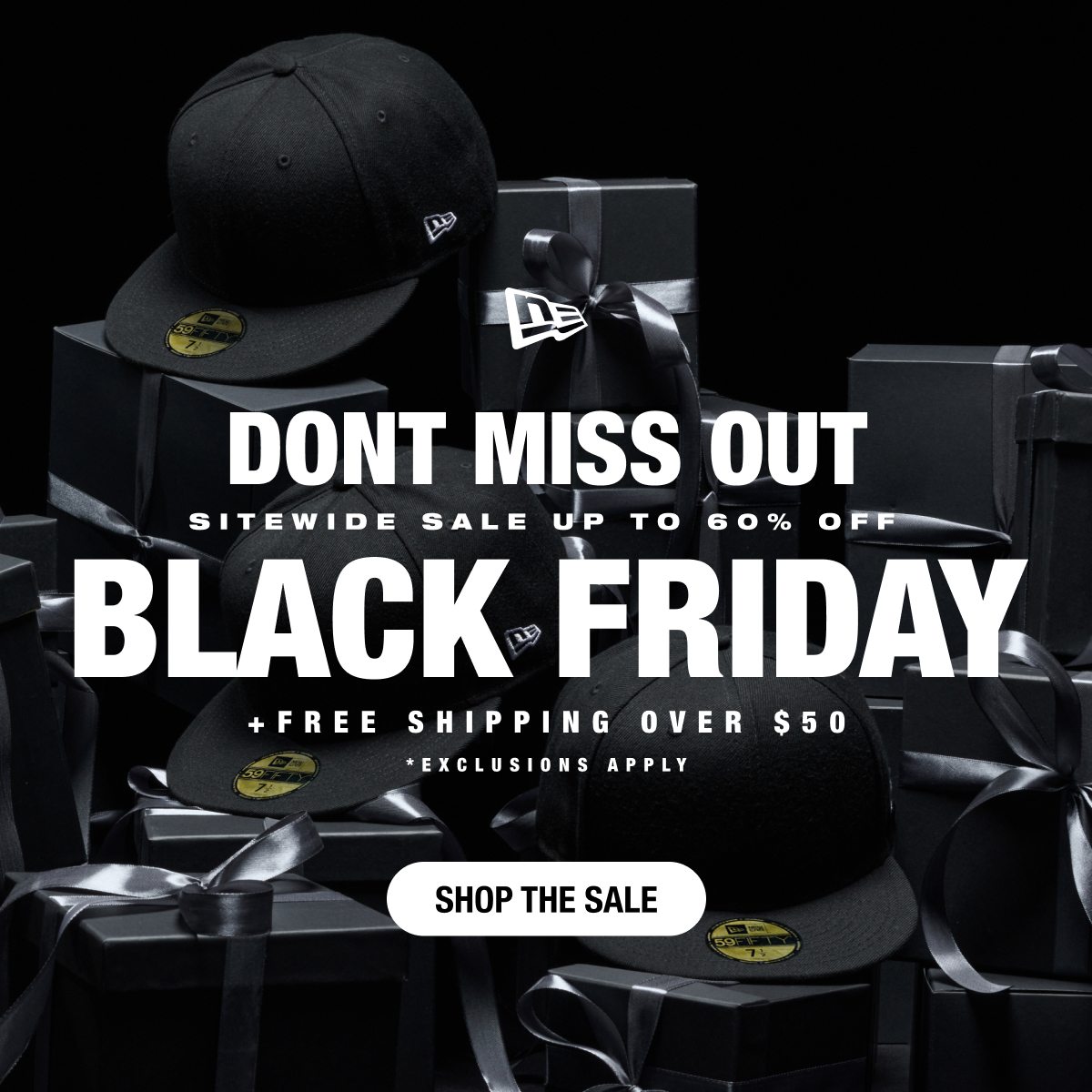 Don't Miss Out - Sitewide Sale Up to 60% Off - Black Friday - plus free shipping over $50