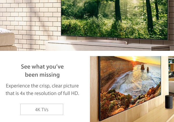 Shop 4K TVs