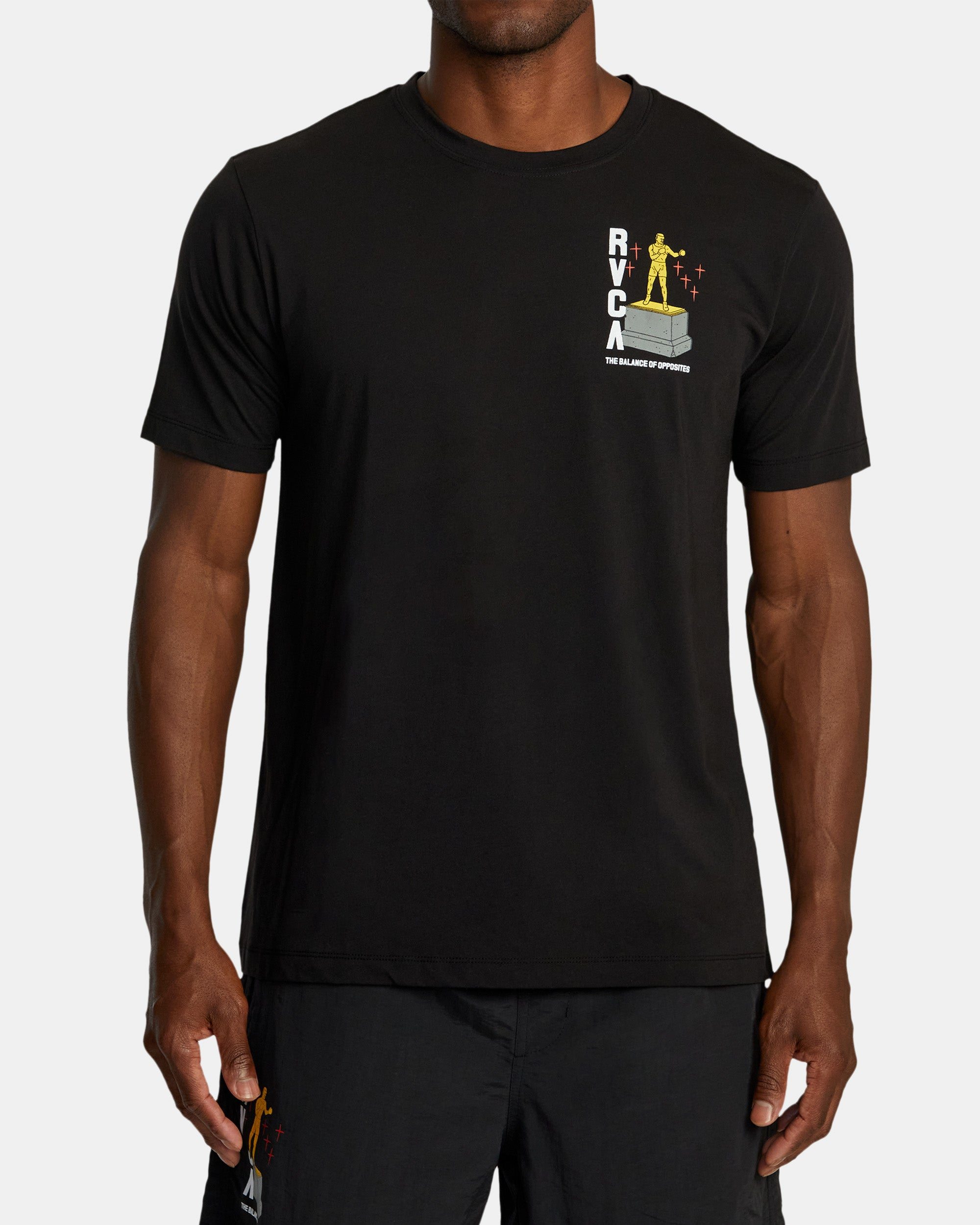 Image of Luke P Boxing Trophy Sport Tech Tee - Black