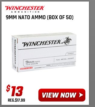 Winchester 9MM NATO Ammo (Box of 50)