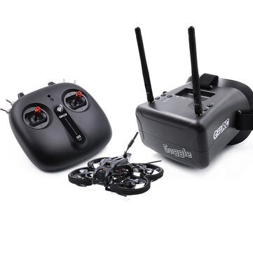 GEPRC TinyGO 1.6inch 2S FPV Indoor Whoop Runcam Nano2 +GR8 Remote Controller+RG1 Goggles RTF Ready To Fly FPV Racing RC Drone