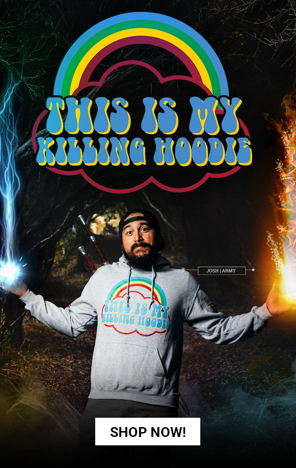 This is my killing hoodie