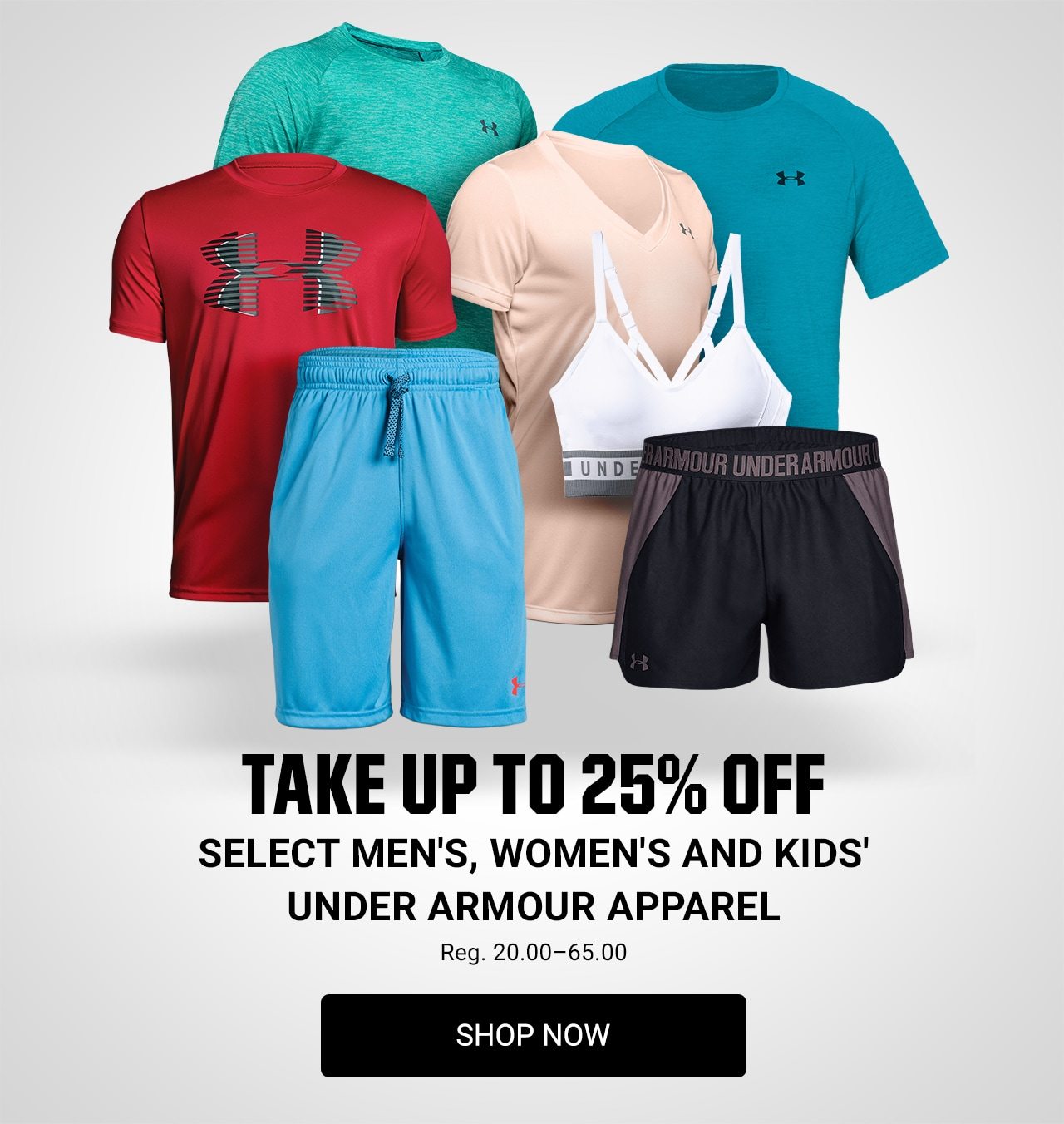 25 off under armour