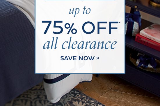 Up To 75% Off All Clearance