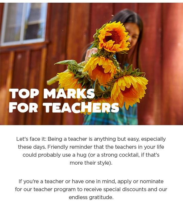 Top Marks for Teachers