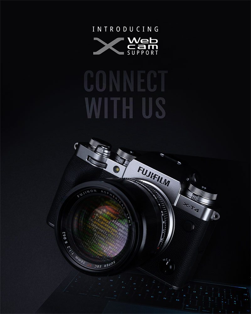 Fujifilm X Webcam Support Software