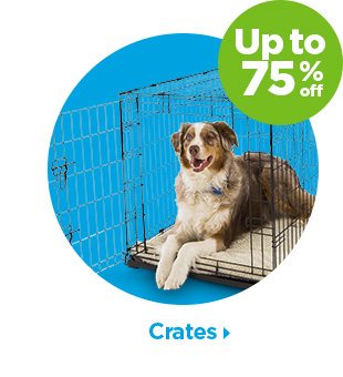 Up to 75% off. Crates.