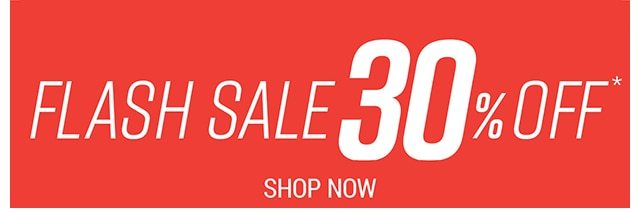 Flash Sale 30% off Sitewide