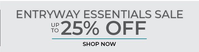 Entryway Essential Sale // Up to 25% off