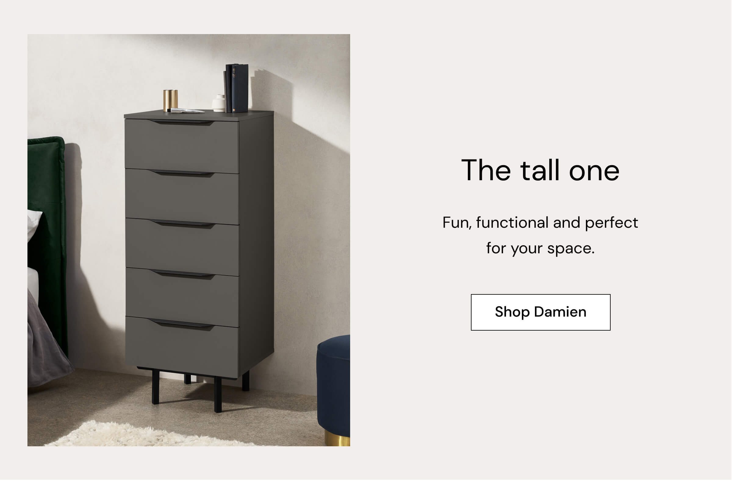 Shop Damien Tall Chest of Drawers