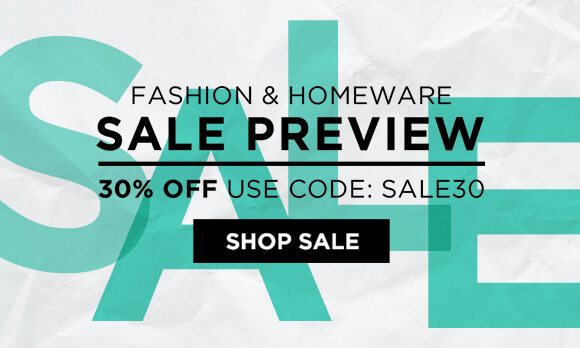 30% off SALE preview