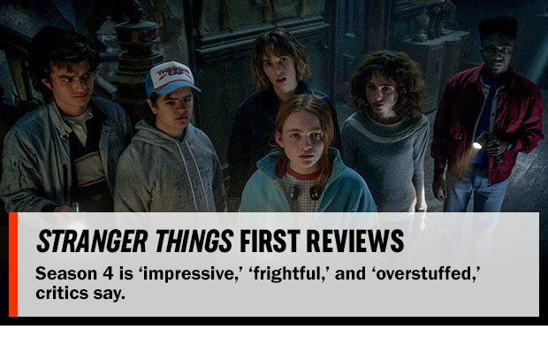 Stranger Things First Reviews