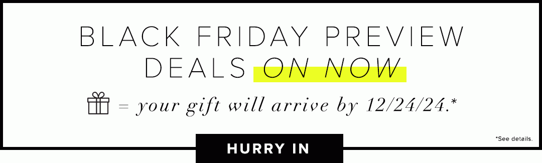 Black Friday Preview