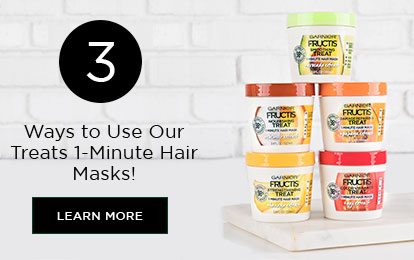 3 Ways to Use Our Treats 1-Minute Hair Masks! - LEARN MORE