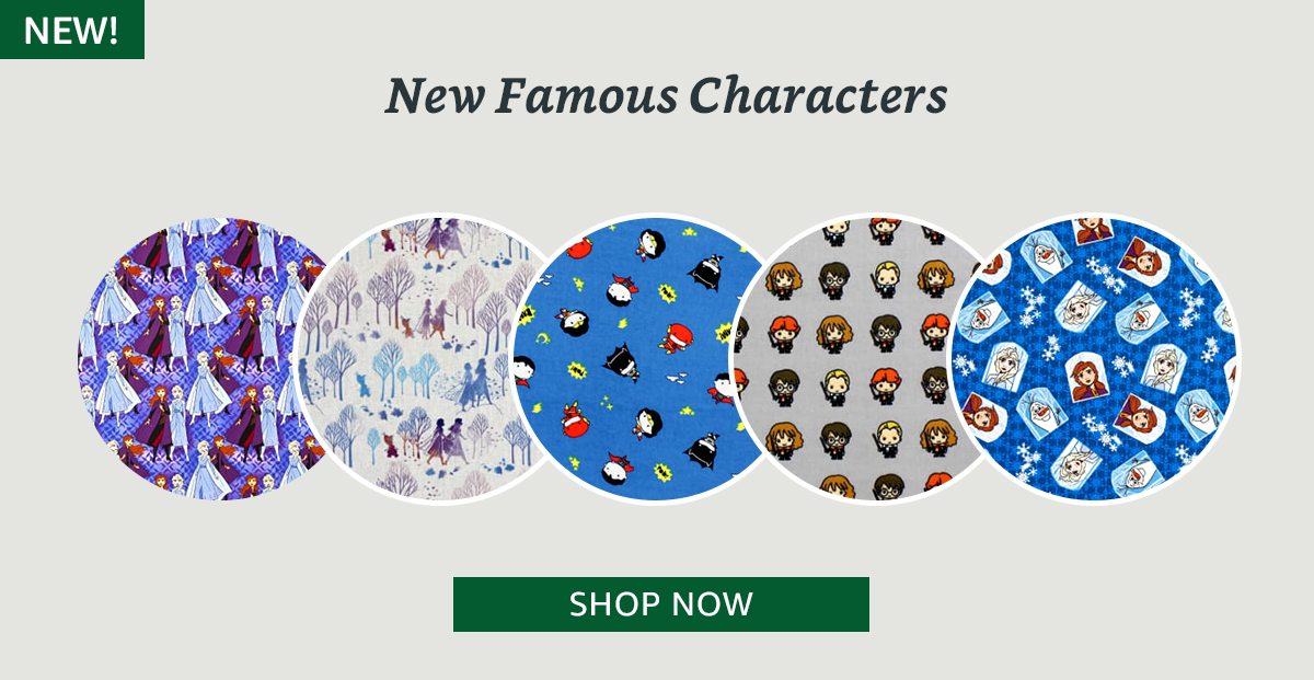 New Famous Characters | Shop Now