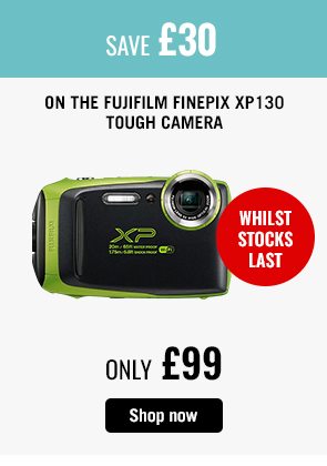 Save £30 on the Fujifilm Finepix XP130